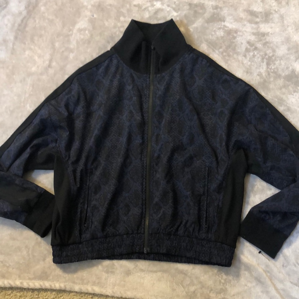 Athleta Brooklyn snakeskin jacket